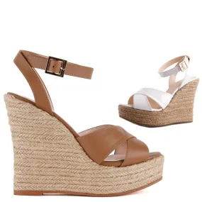 SUMMER PARTY - classic espadrille wedge