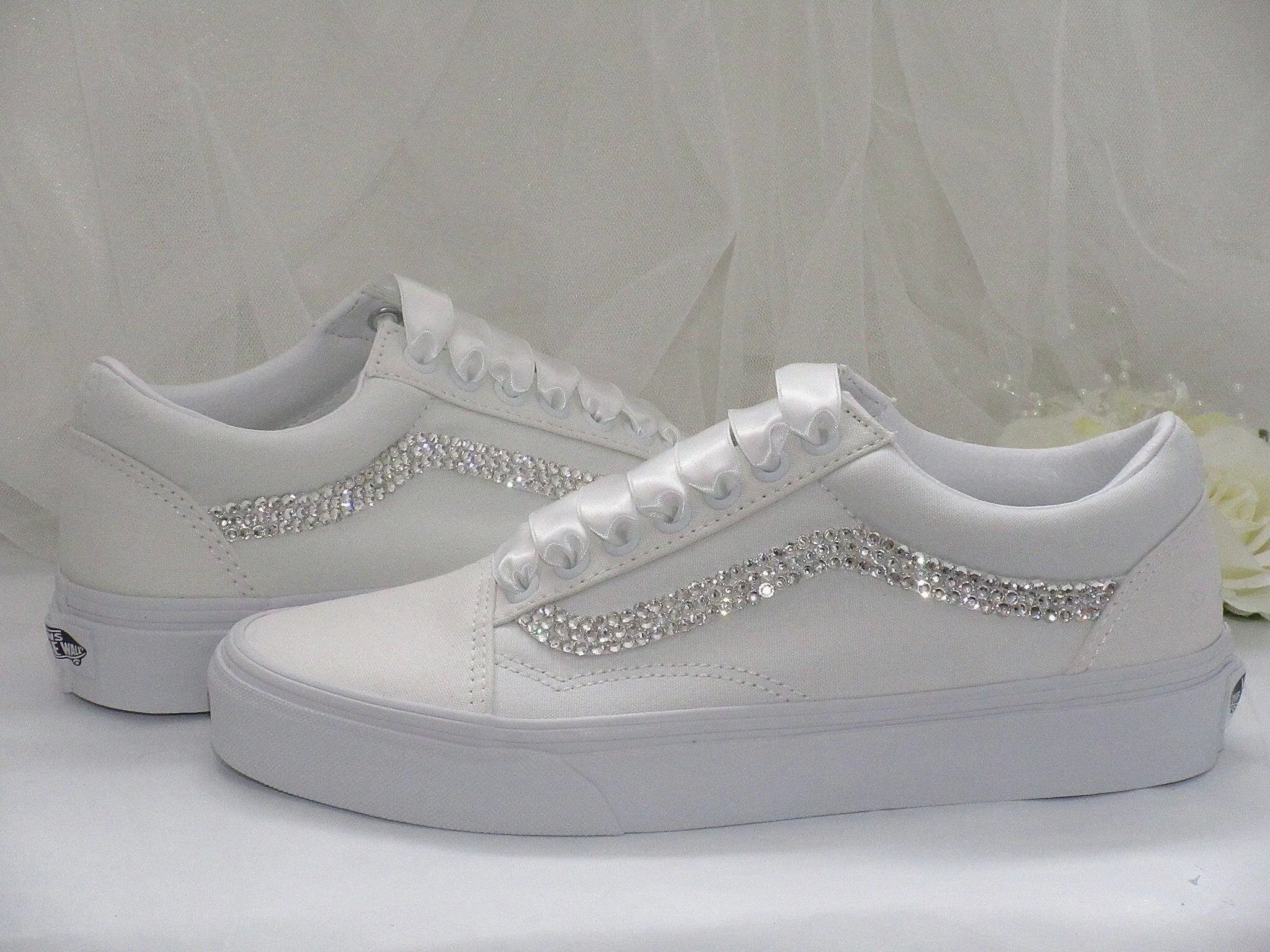 Wedding Crystal Old Skool Vans.