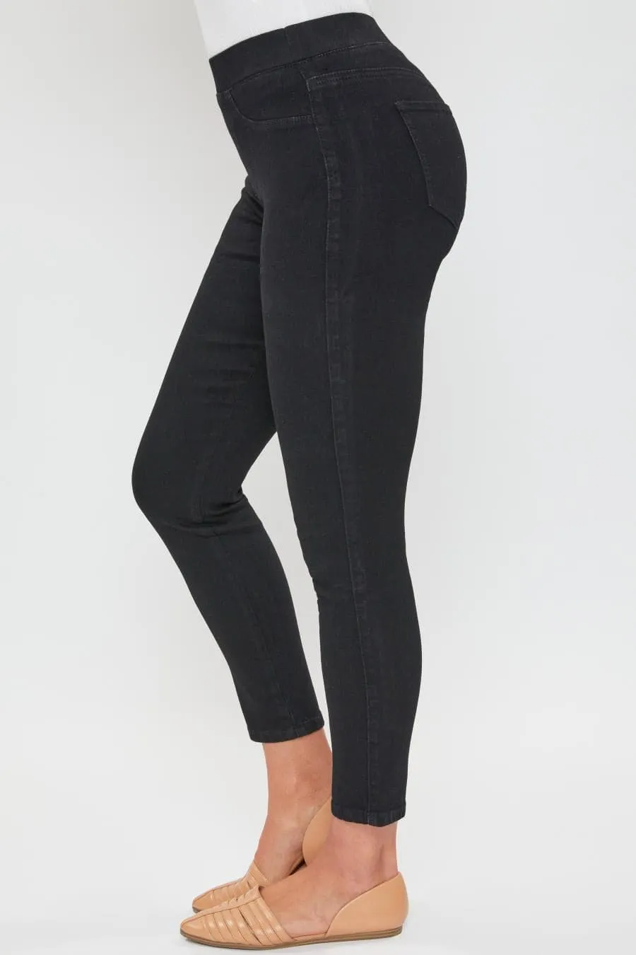 Women's Petite High Rise Comfort Stretch Jegging